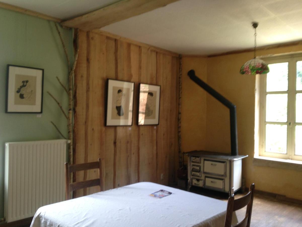 A l'orée de soi - Maison forestière de la Soie - Eco gîte, chambres d'hôtes, camping au pied des Vosges Saint-Sauveur  Esterno foto