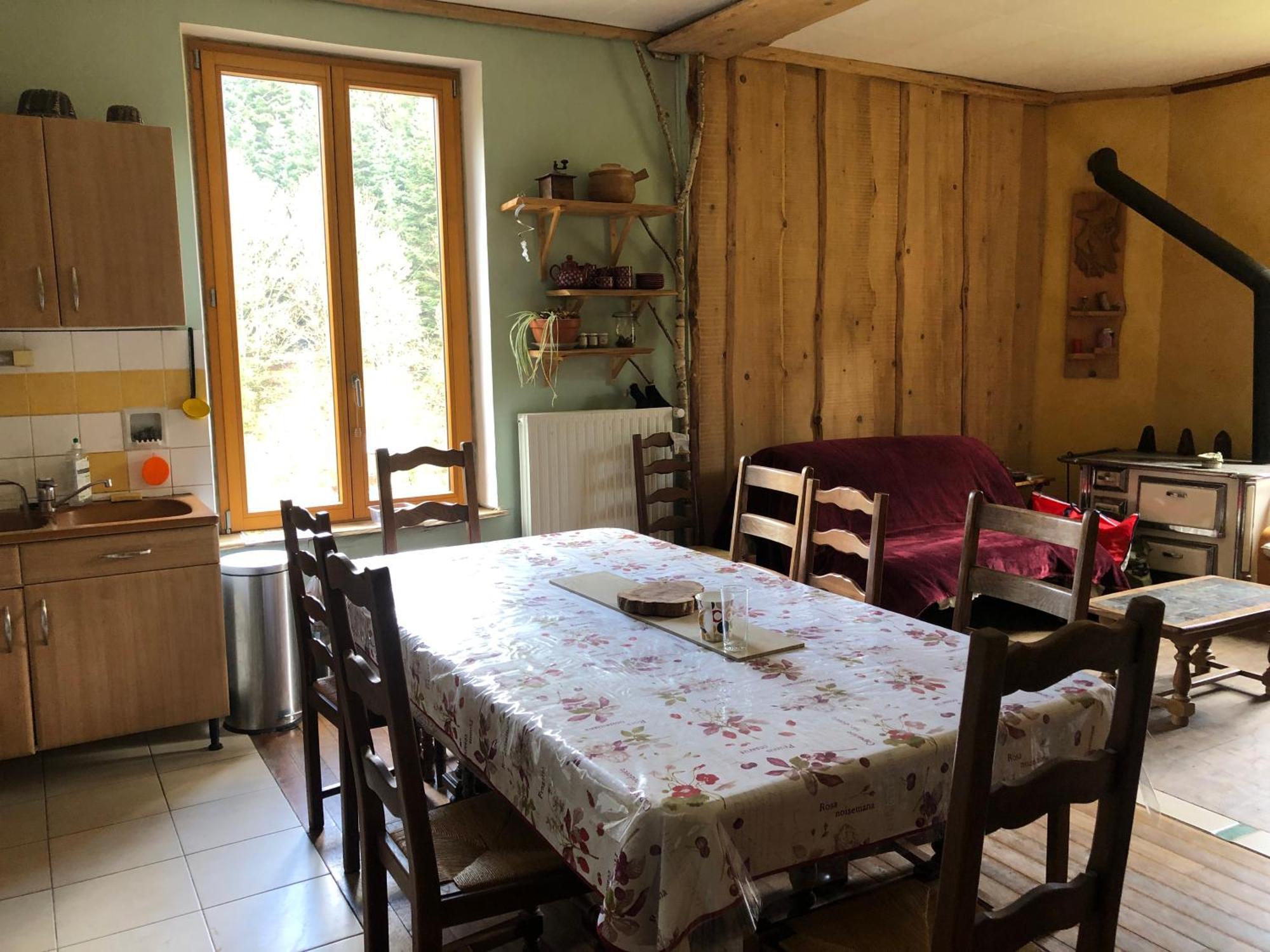 A l'orée de soi - Maison forestière de la Soie - Eco gîte, chambres d'hôtes, camping au pied des Vosges Saint-Sauveur  Esterno foto