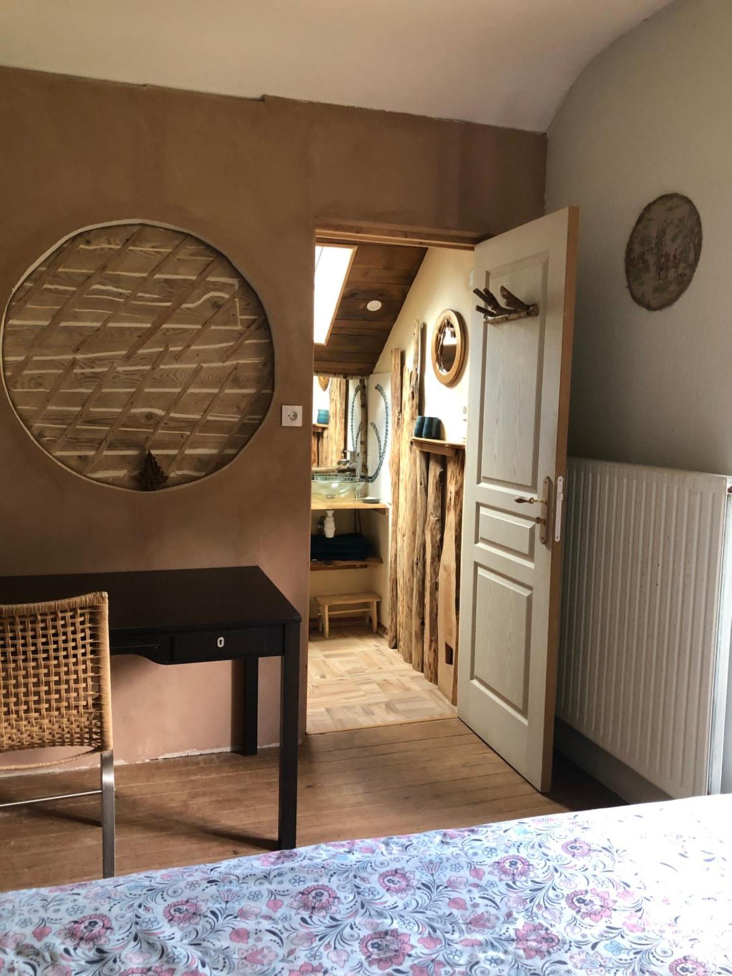 A l'orée de soi - Maison forestière de la Soie - Eco gîte, chambres d'hôtes, camping au pied des Vosges Saint-Sauveur  Esterno foto